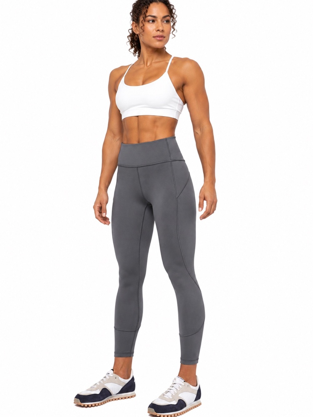 Lululemon In Movement 7/8 Tight, size 8, color titanium